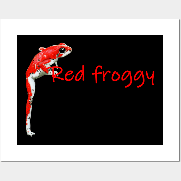 Red froggy Wall Art by samsaralk